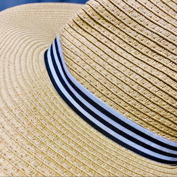 J Crew straw wide brim hat - Picture 3 of 7